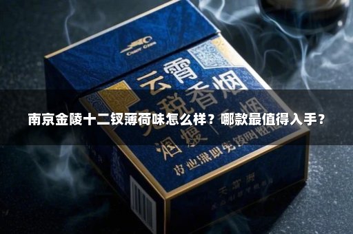 南京金陵十二钗薄荷味怎么样？哪款最值得入手？
