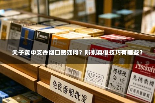 天子黄中支香烟口感如何？辨别真假技巧有哪些？